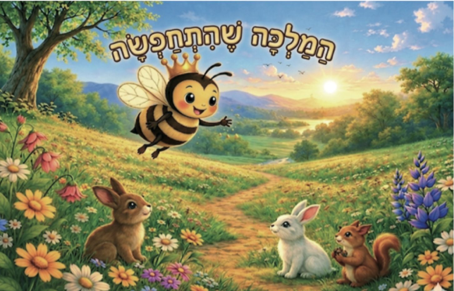 איור מתוך הַמַּלְכָּה שֶׁהִתְחַפְּשָׂה